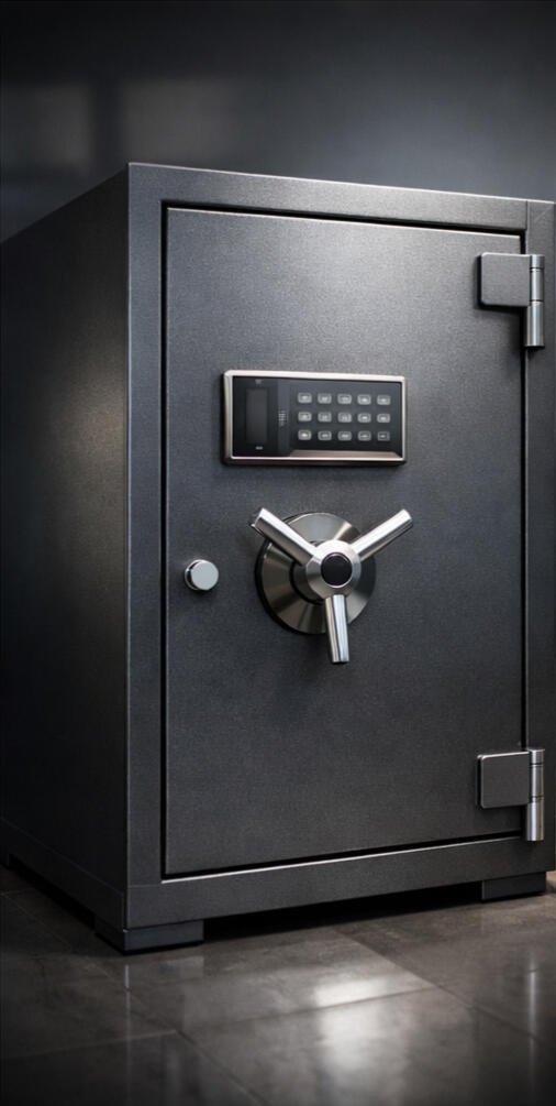 Imagen de una caja fuerte en la ciudad de Bogota